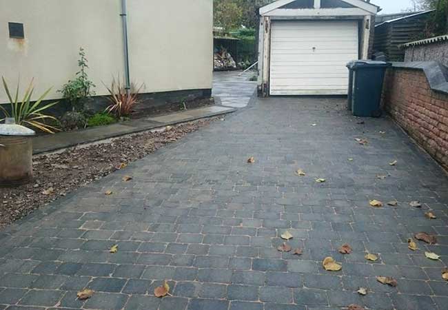 A driveway installed for a job in Carlton, Nottingham